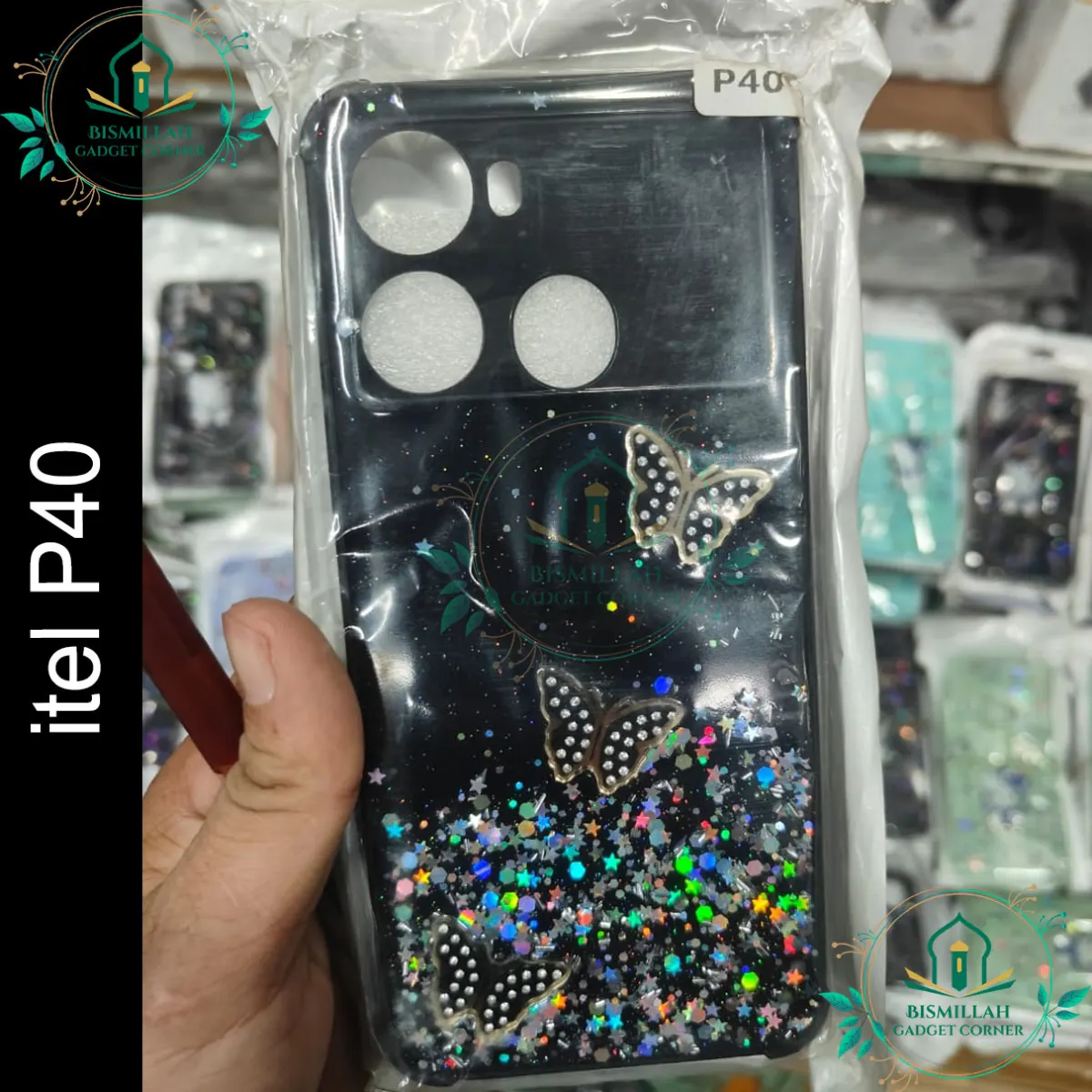Original Ladies Cover For Itel P40 Back Cover Soft Phone Case Protection Back Cover - Phone Back Cover - Phone - Camera