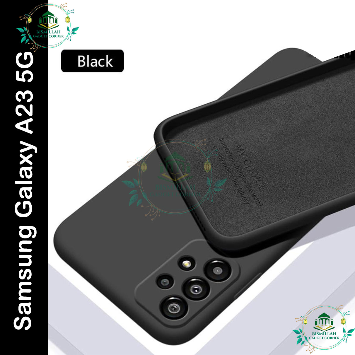 Samsung Galaxy A23 Silky And Soft - Touch Finish With Camera Production Soft SILICONE COVER Silicone Phone Cases Price in Bangladesh - Mobile.com.bd