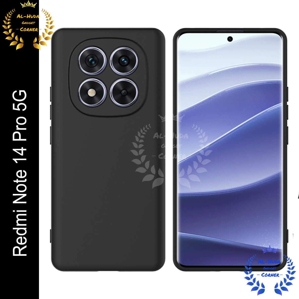 Premium Liquid Silicone Phone case for Redmi Note 14 Pro 5G Liquid Silicon Mobile Back Case Soft Silicone Phone Cover Silicone Phone Cases Price in Bangladesh - Mobile.com.bd