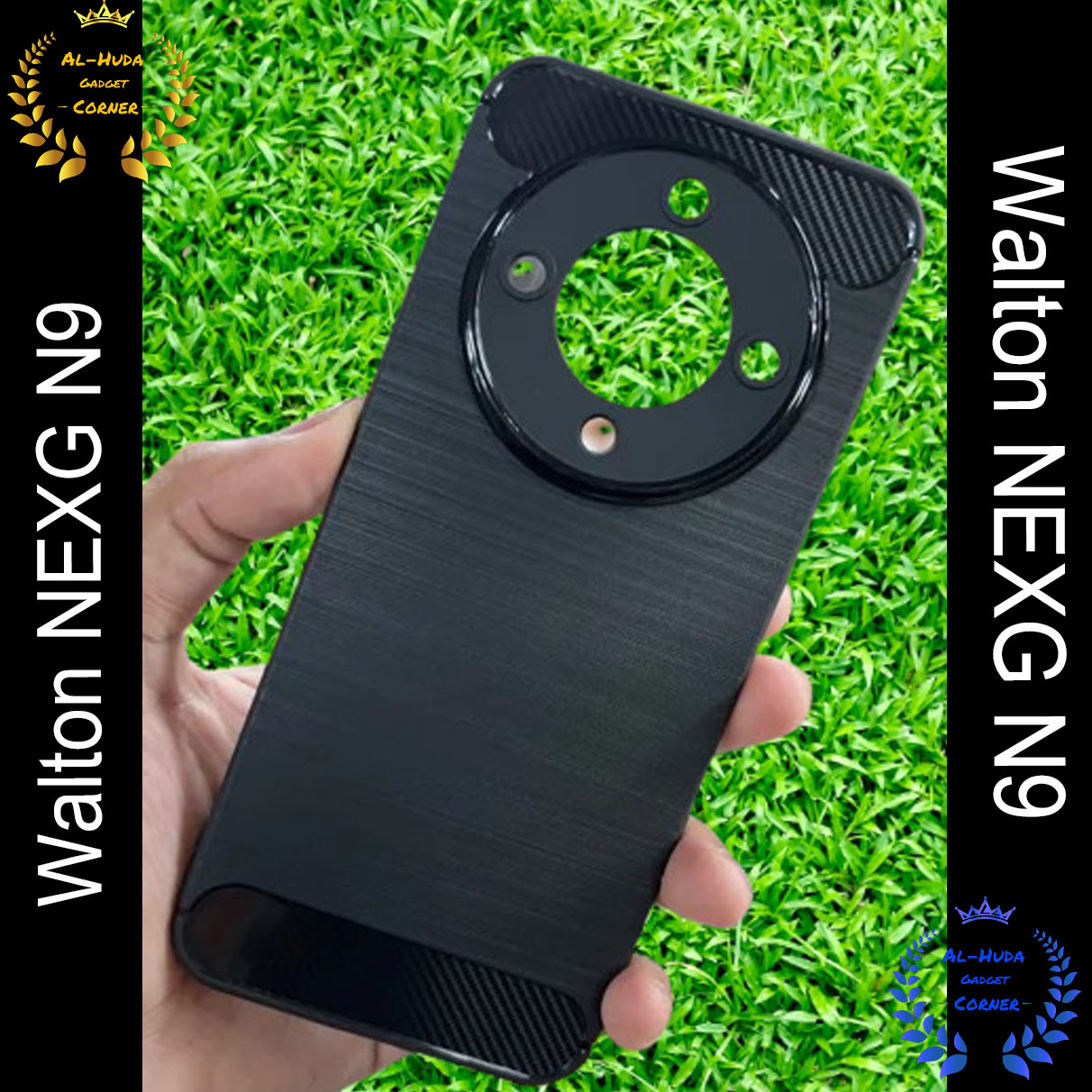 Spigen cover For Walton NEXG N9 Carbon Fiber Back cover Soft Slim Fashion Non-Slip Protective Carbon Fiber Phone Case Silicone Phone Cases Price in Bangladesh - Mobile.com.bd