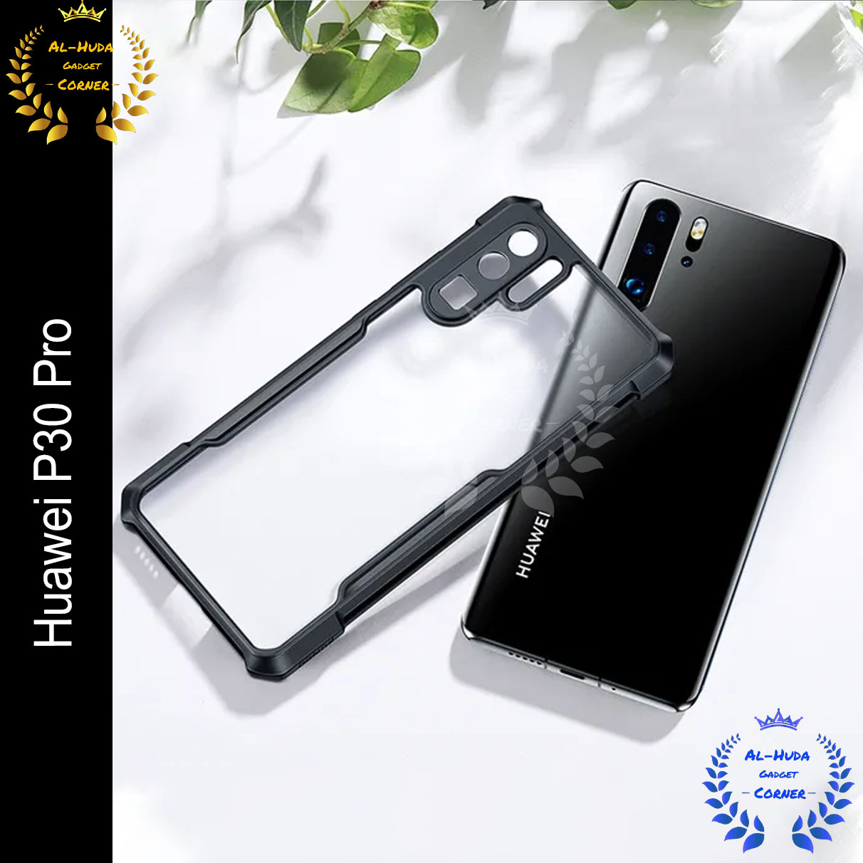 Xundd Back Cover for Huawei P30 Pro Transparent Hybrid Hard PC Back Bumper (Best Quality) Silicone Phone Cases Price in Bangladesh - Mobile.com.bd