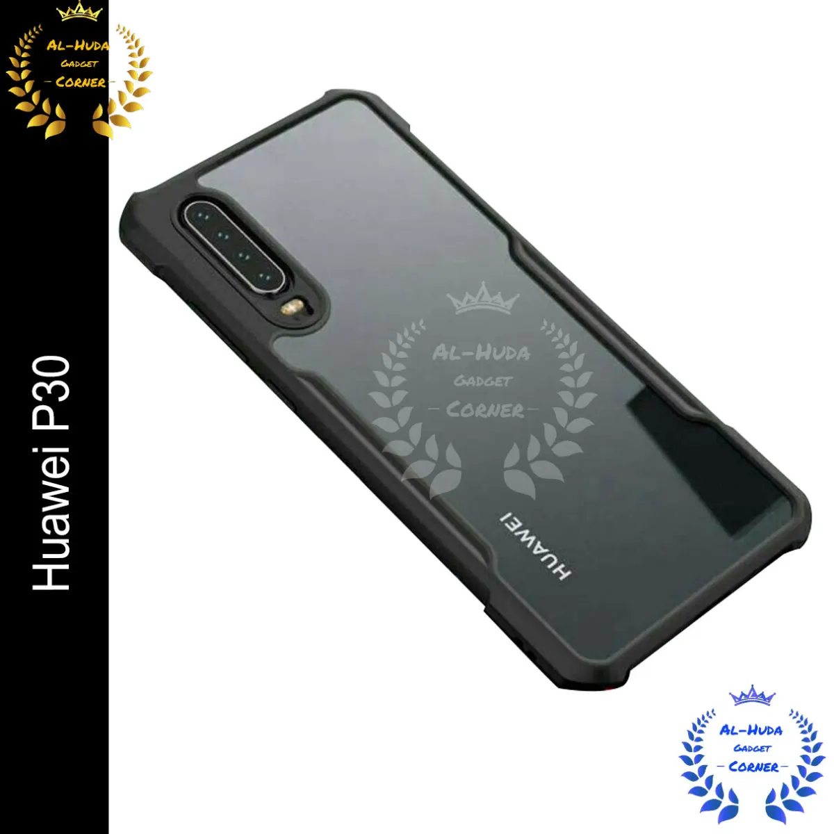 Xundd Back Cover for Huawei P30  Transparent Hybrid Hard PC Back Bumper (Best Quality)