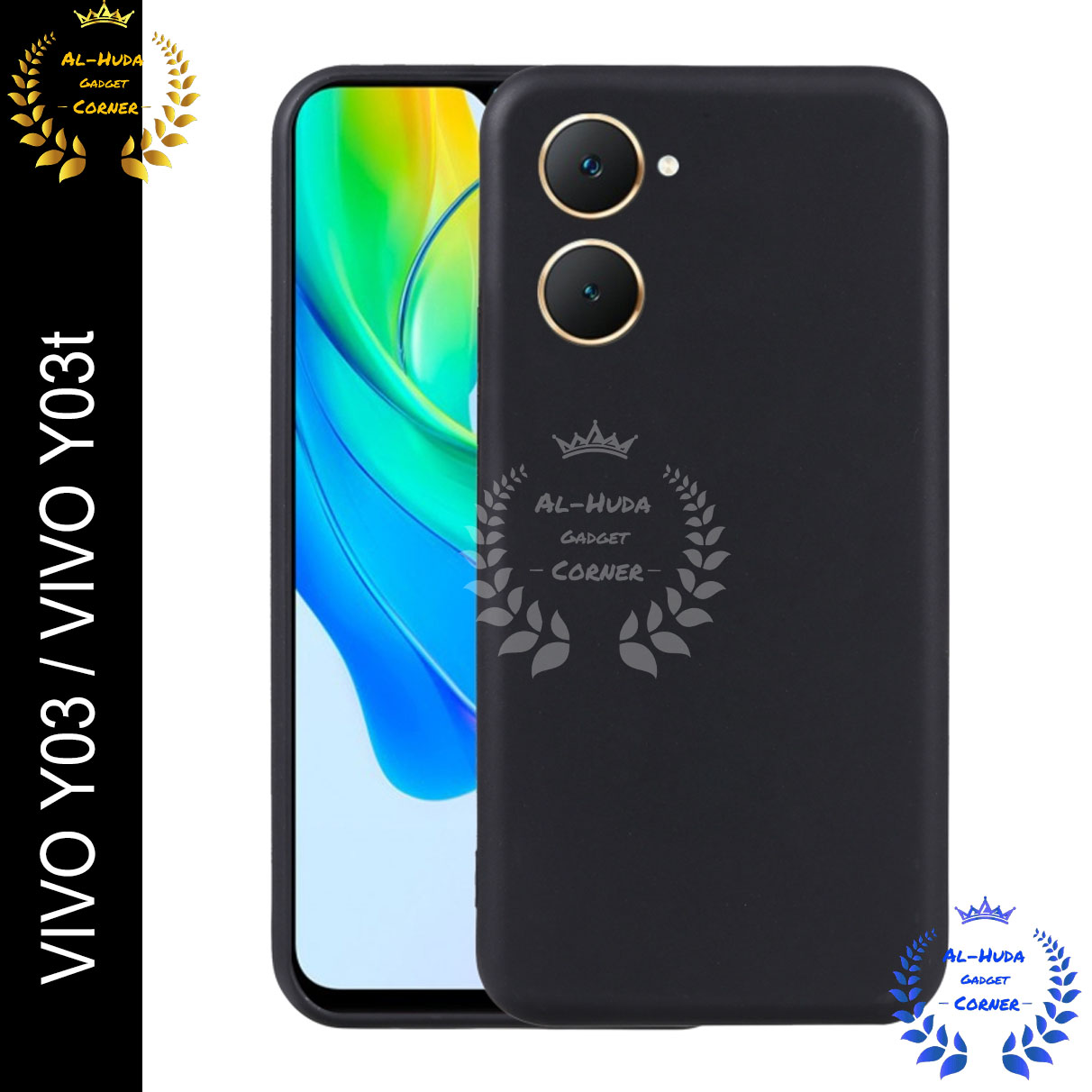 Premium Liquid Silicone Phone case for vivo Y03 / vivo Y03t Liquid Silicon Mobile Back Case Soft Silicone Phone Cover Silicone Phone Cases Price in Bangladesh - Mobile.com.bd