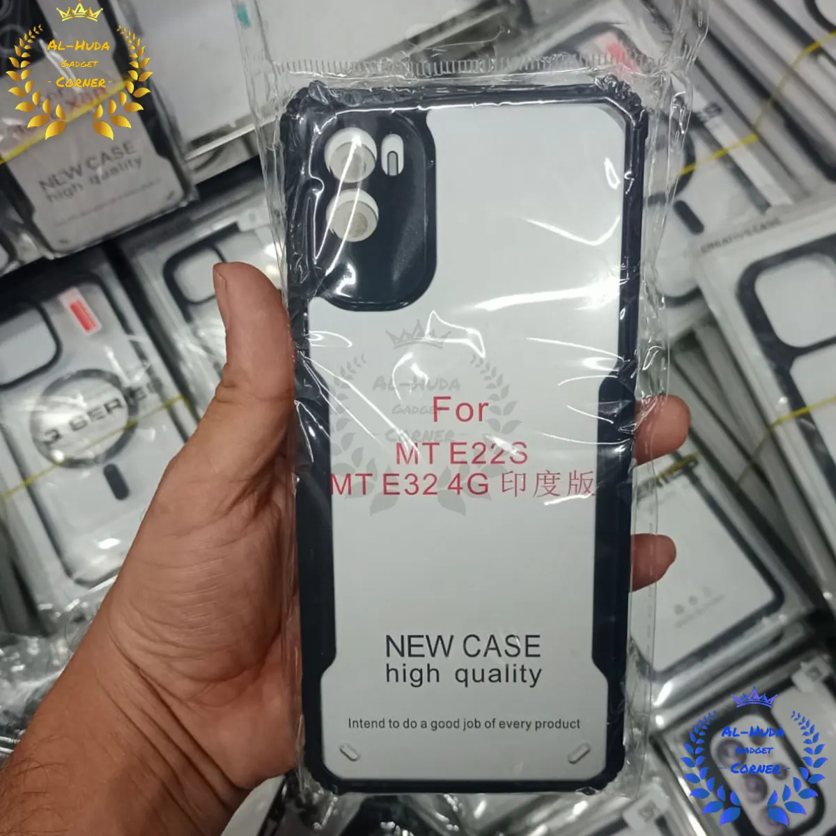 Xundd Back Cover for Motorola Moto E22s / Motorola Moto E32 4G Transparent Hybrid Hard PC Back Bumper