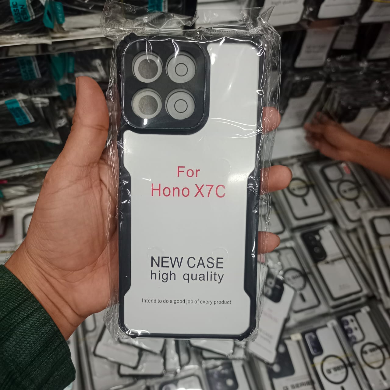 Xundd Back Cover for Honor X7c Transparent Hybrid Hard PC Back Bumper Silicone Phone Cases Price in Bangladesh - Mobile.com.bd