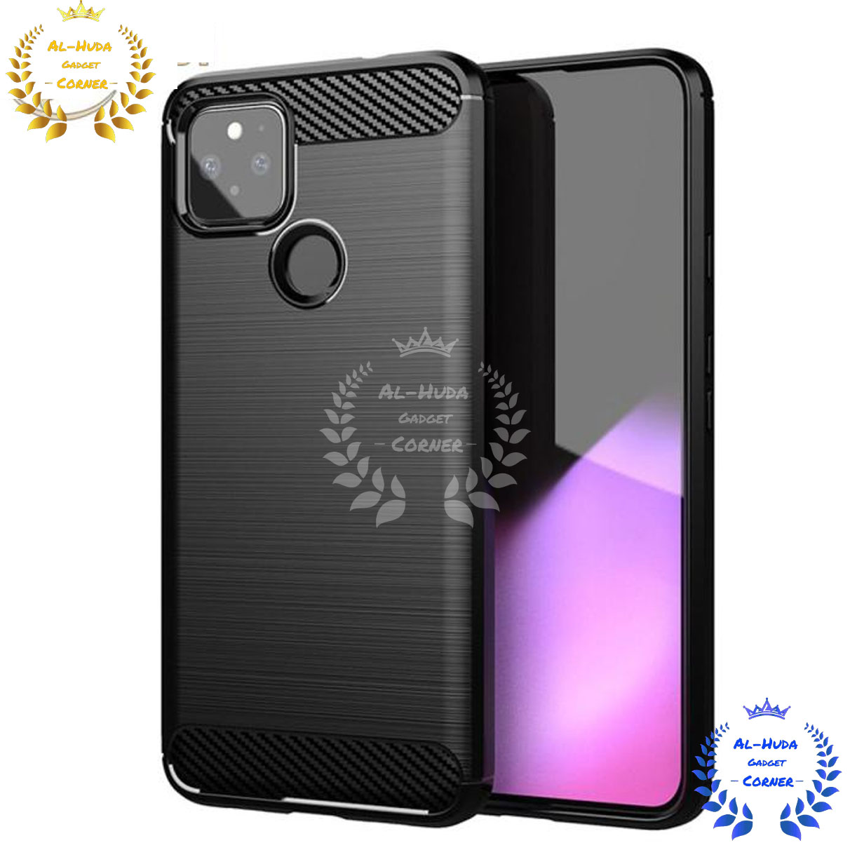 Spigen cover For Google Pixel 5a 5G Carbon Fiber Back cover Soft Slim Fashion Non-Slip Protective Carbon Fiber Phone Case Silicone Phone Cases Price in Bangladesh - Mobile.com.bd