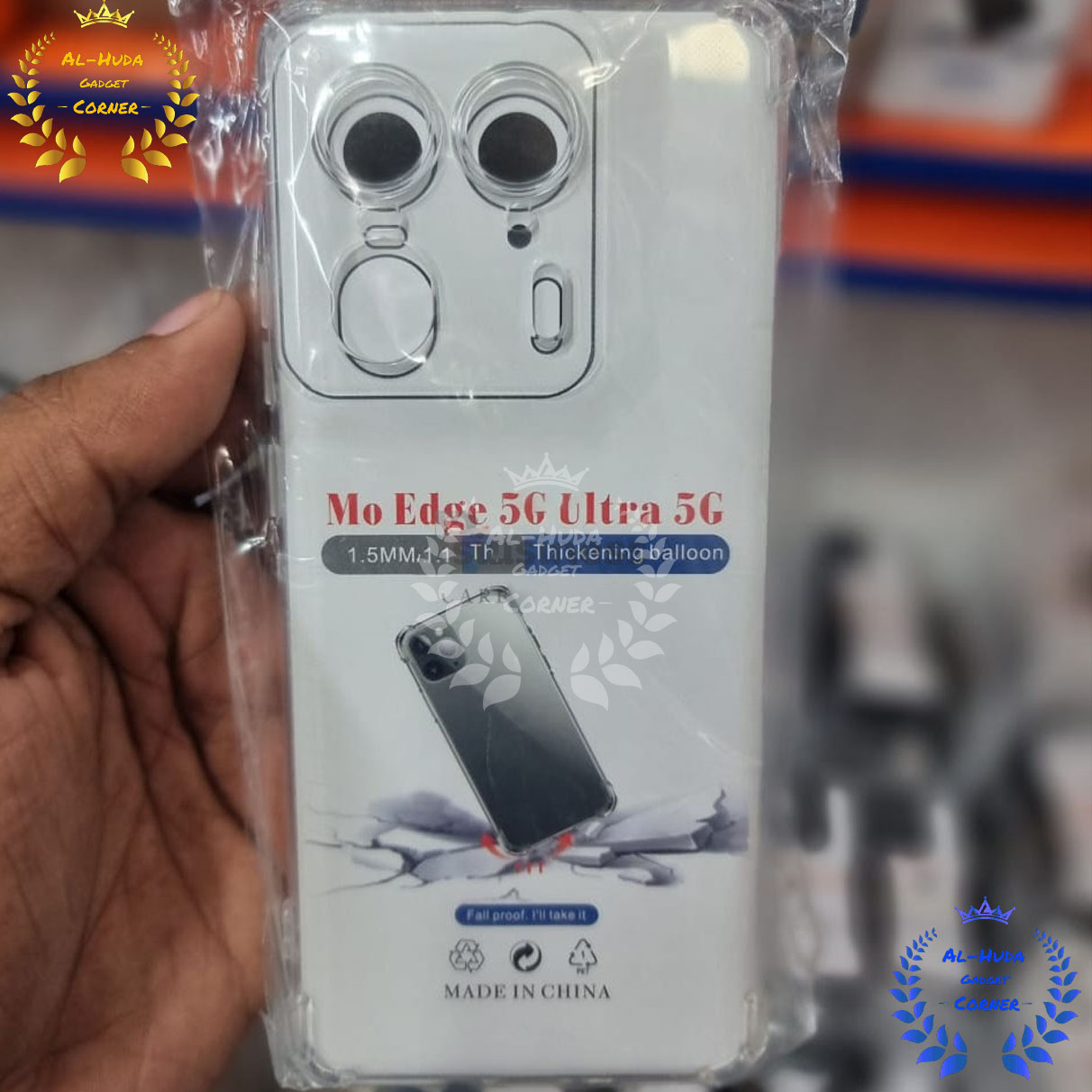 Transparent back cover For Motorola Edge 50 Ultra 5G Luxury transparent Protect Back Cover Soft Case Silicone Phone Cases Price in Bangladesh - Mobile.com.bd
