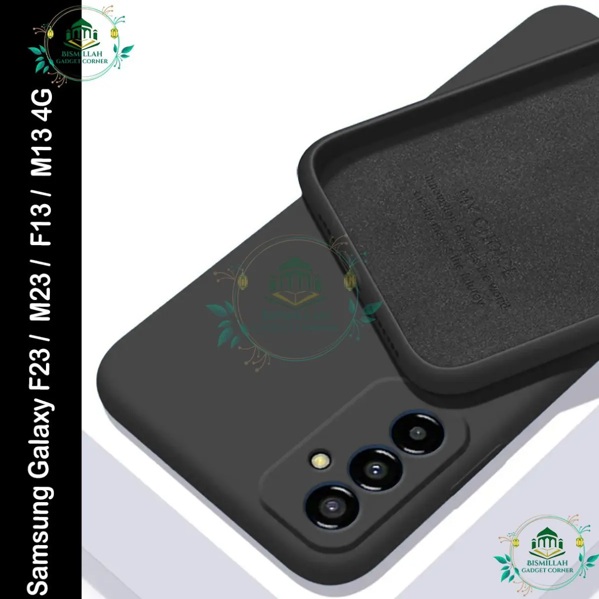 Shockproof & Transparent Crystal Clear Back Cover Case / Matte Protective Lens Flexible Back Cover for Samsung Galaxy F23 / Samsung Galaxy M23 / Samsung Galaxy F13 / Samsung Galaxy M13 4G | Slim Silicone Cover with Soft Lining Shockproof Bumper Case