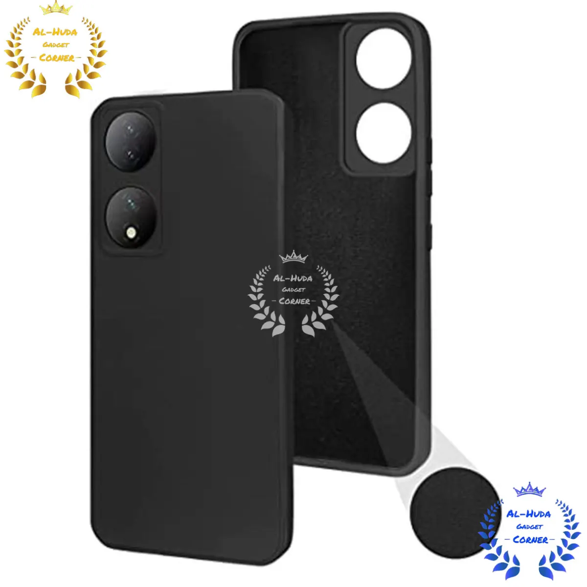 Shockproof & Transparent Crystal Clear Back Cover Case / Matte Protective Lens Flexible Back Cover for Vivo Y100 5G / Vivo Y100A 5G / Vivo T2 5G | Slim Silicone Cover with Soft Lining Shockproof Full Body Bumper Case