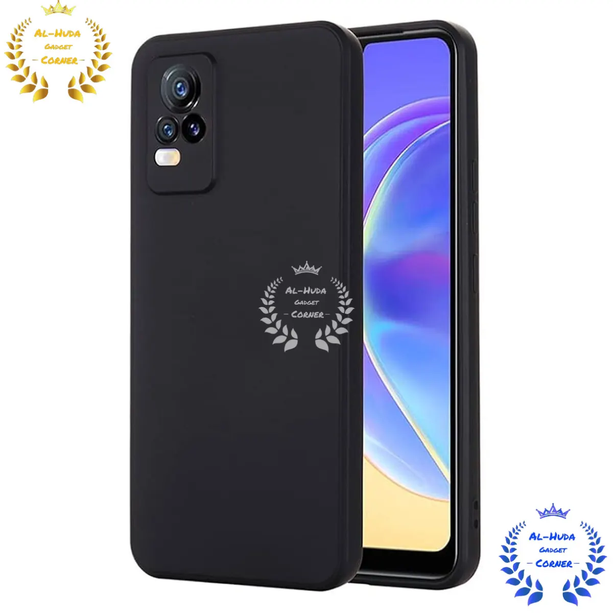 Shockproof & Transparent Crystal Clear Back Cover Case / Matte Protective Lens Flexible Back Cover for Vivo V21e 4G / Vivo Y73 | Slim Silicone Cover with Soft Lining Shockproof Full Body Bumper Case