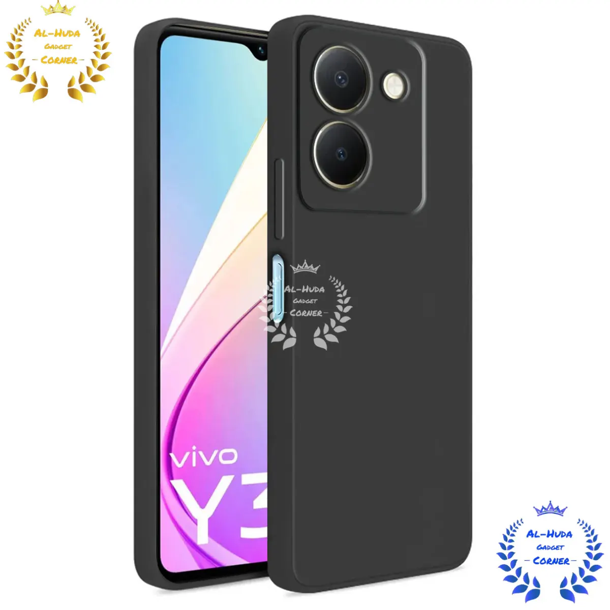 Shockproof & Transparent Crystal Clear Back Cover Case / Matte Protective Lens Flexible Back Cover for Vivo Y36 4G / Vivo Y78 5G / Vivo Y27 5G | Slim Silicone Cover with Soft Lining Shockproof Full Body Bumper Case