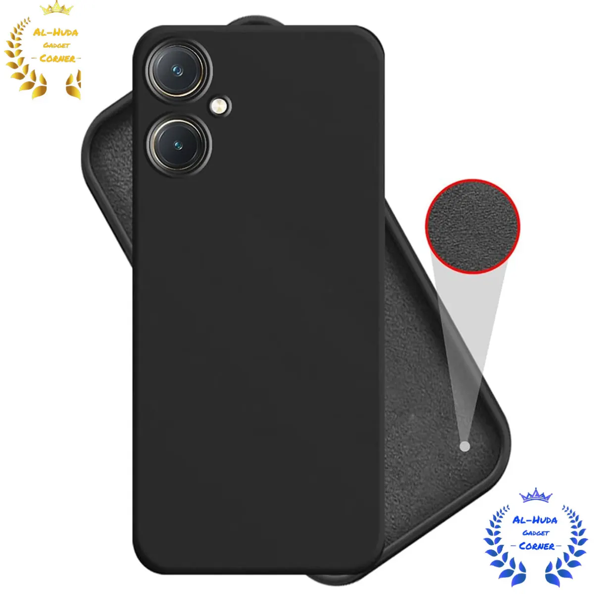 Shockproof & Transparent Crystal Clear Back Cover Case / Matte Protective Lens Flexible Back Cover for Vivo Y27 4G | Slim Silicone Cover with Soft Lining Shockproof Full Body Bumper Case