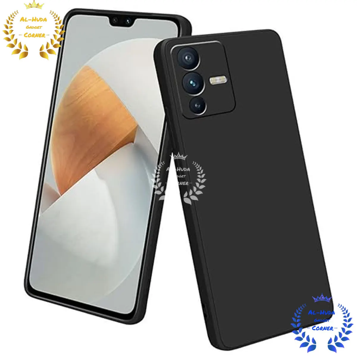 Shockproof & Transparent Crystal Clear Back Cover Case / Matte Protective Lens Flexible Back Cover for Vivo V23 Pro 5G / Vivo S12 Pro 5G | Slim Silicone Cover with Soft Lining Shockproof Full Body Bumper Case