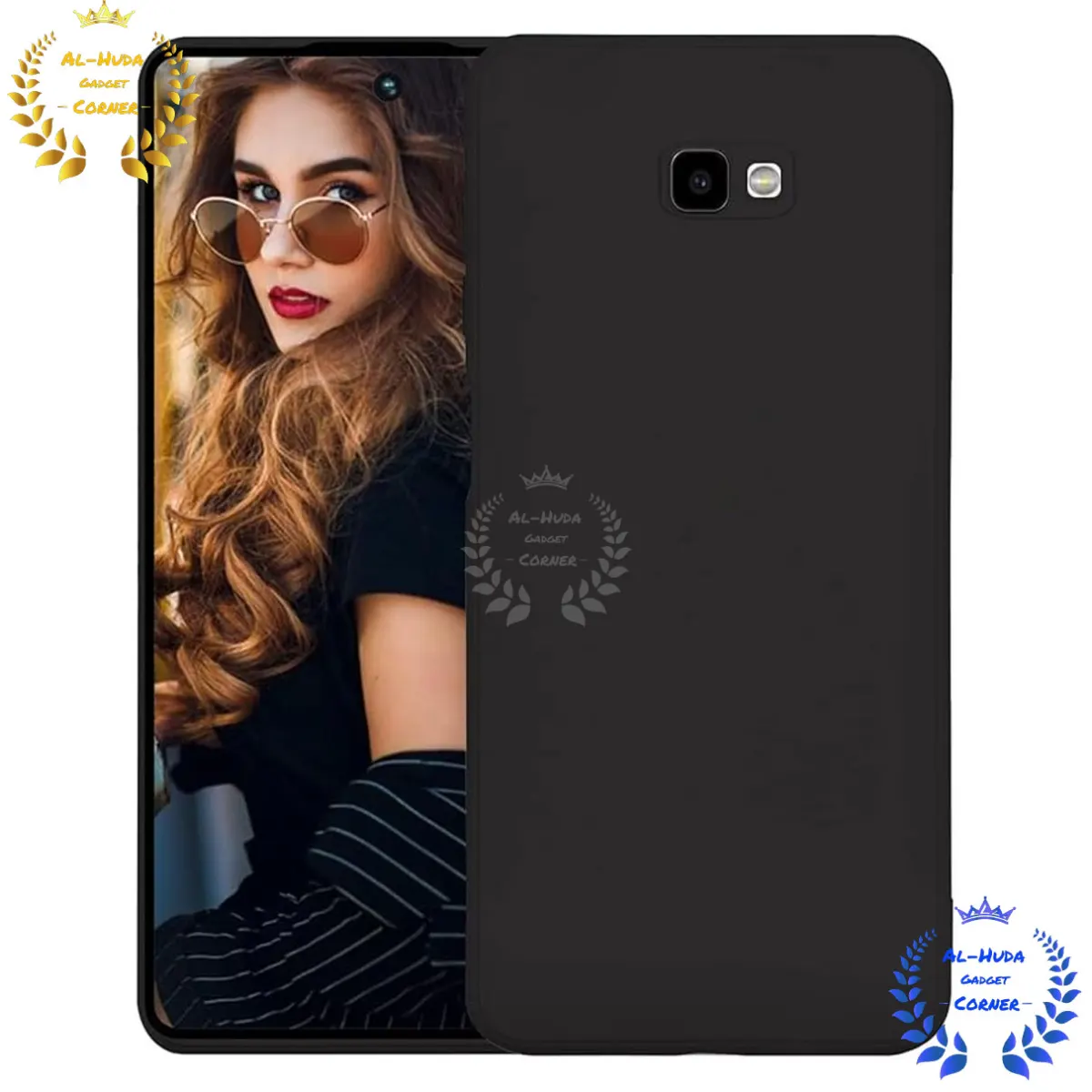 Shockproof & Transparent Crystal Clear Back Cover Case / Matte Protective Lens Flexible Back Cover for Samsung Galaxy J4+ / Samsung Galaxy J4 Plus | Slim Silicone Cover with Soft Lining Shockproof Full Body Bumper Case