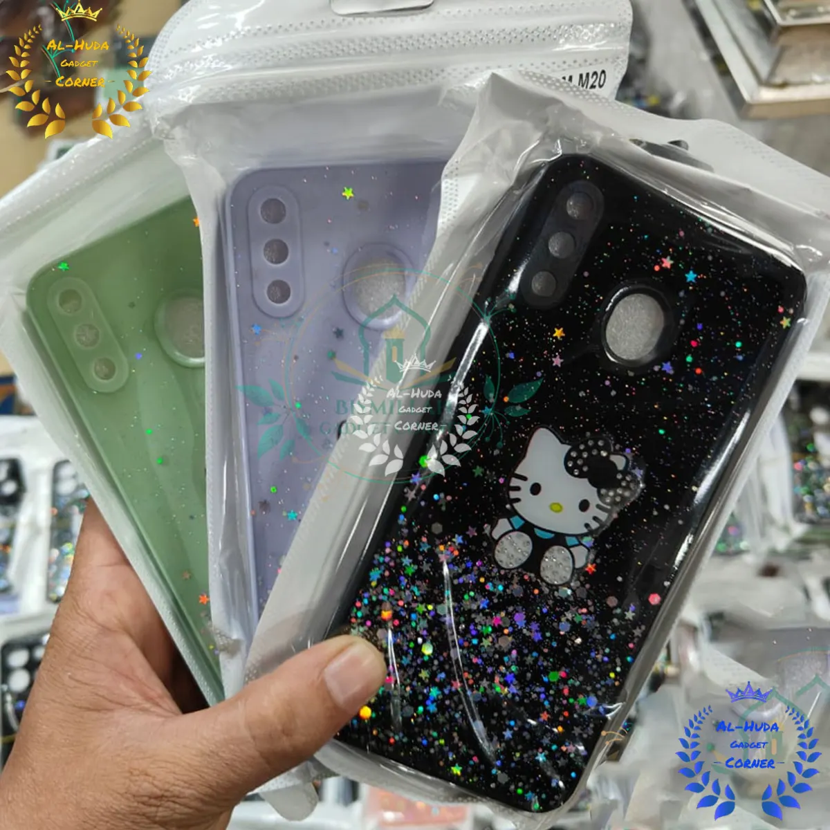 Shockproof & Transparent Crystal Clear Back Cover Case / Matte Protective Lens Flexible Back Cover for Samsung Galaxy M20 | Slim Silicone Cover with Soft Lining Shockproof Full Body Bumper Case