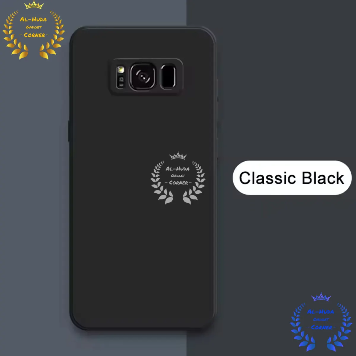 Shockproof & Transparent Crystal Clear Back Cover Case / Matte Protective Lens Flexible Back Cover for Samsung Galaxy S8 | Slim Silicone Cover with Soft Lining Shockproof Full Body Bumper Case
