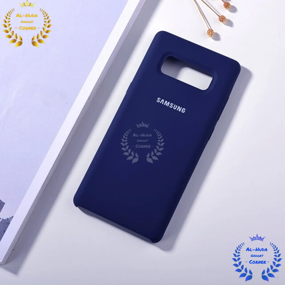 Shockproof & Transparent Crystal Clear Back Cover Case / Matte Protective Lens Flexible Back Cover for Samsung Galaxy Note 8 | Slim Silicone Cover with Soft Lining Shockproof Full Body Bumper Case