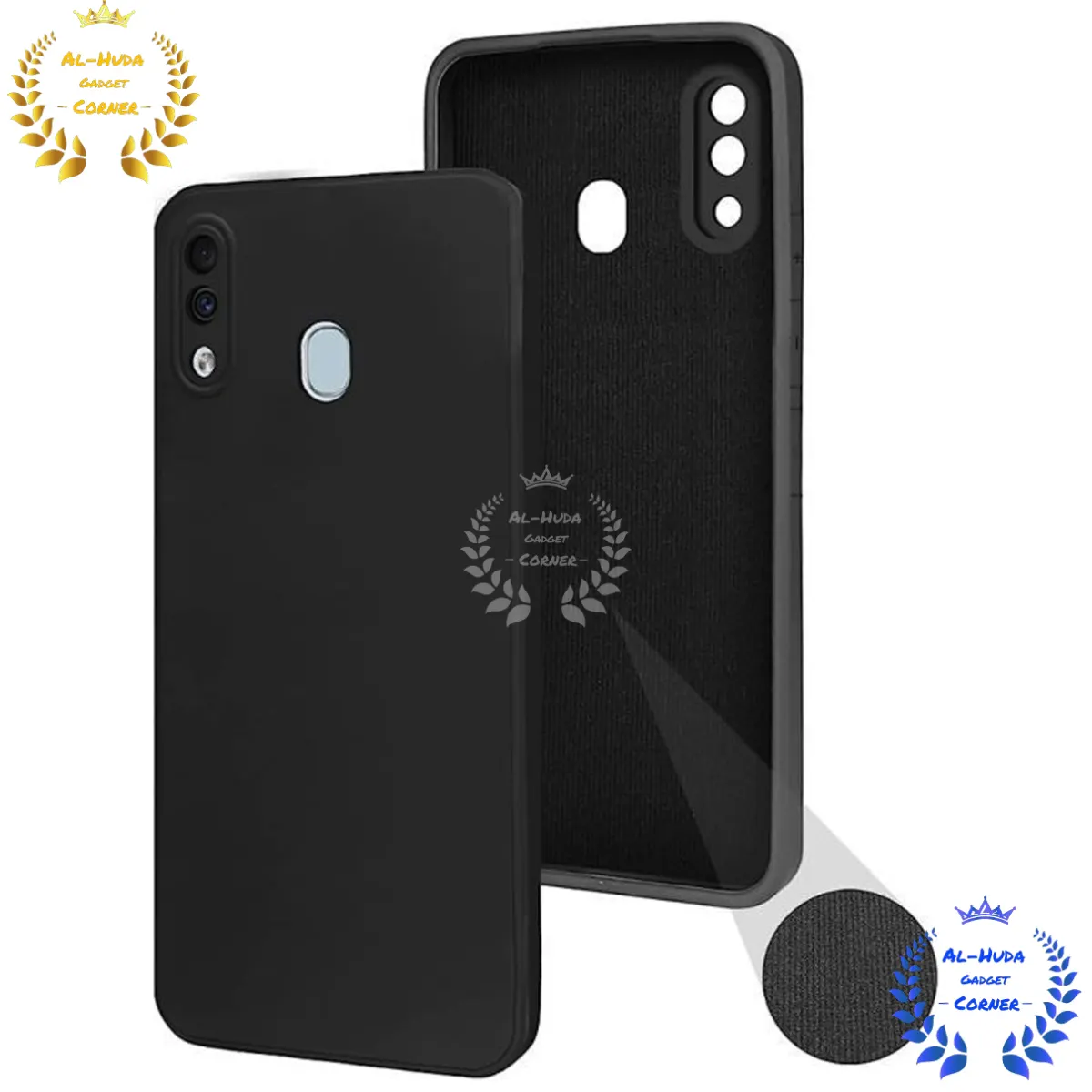Shockproof & Transparent Crystal Clear Back Cover Case / Matte Protective Lens Flexible Back Cover for Samsung Galaxy A20 / Samsung Galaxy A30 / Samsung Galaxy M10s | Slim Silicone Cover with Soft Lining Shockproof Full Body Bumper Case