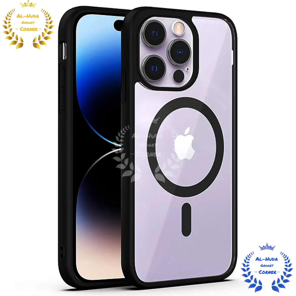 Shockproof & Transparent Crystal Clear Back Cover Case / Matte Protective Lens Flexible Back Cover for Apple iPhone 13 Pro / iPhone 13 Pro Max | Slim Silicone Cover with Soft Lining Shockproof Full Body Bumper Case