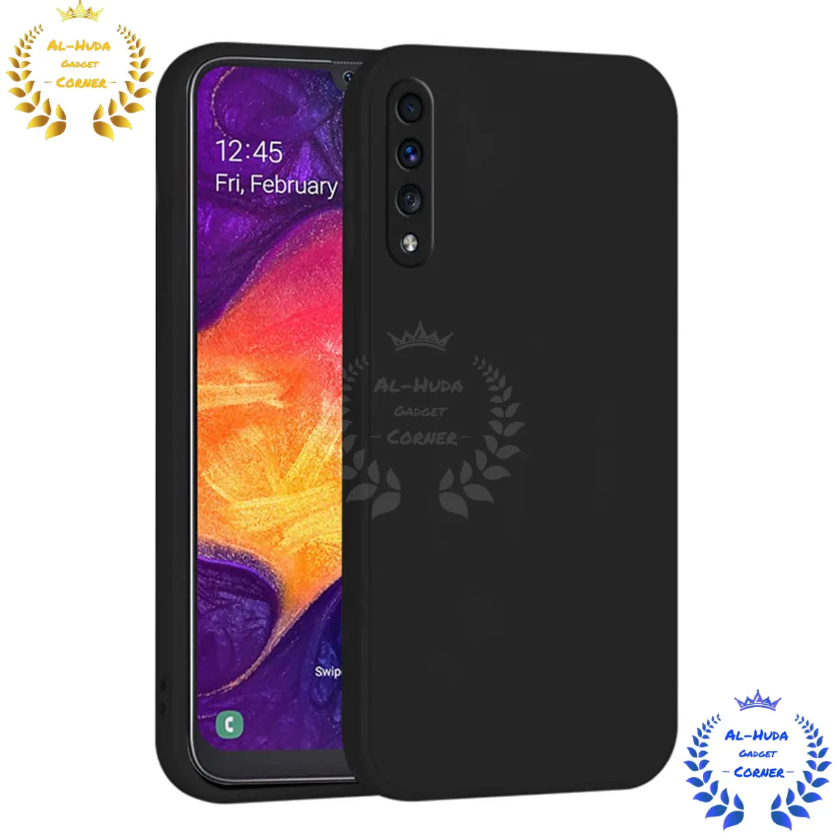 Shockproof & Transparent Crystal Clear Back Cover Case / Matte Protective Lens Flexible Back Cover for Samsung Galaxy A50 / Samsung Galaxy A30S / Samsung Galaxy A50S | Slim Silicone Cover with Soft Lining Shockproof Full Body Bumper Case