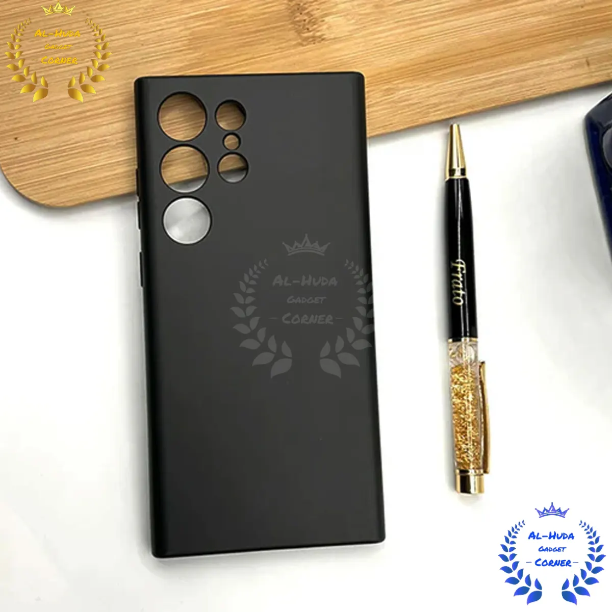 Shockproof & Transparent Crystal Clear Back Cover Case / Matte Protective Lens Flexible Back Cover for Samsung Galaxy S22 Ultra 5G | Slim Silicone Cover with Soft Lining Shockproof Full Body Bumper Case