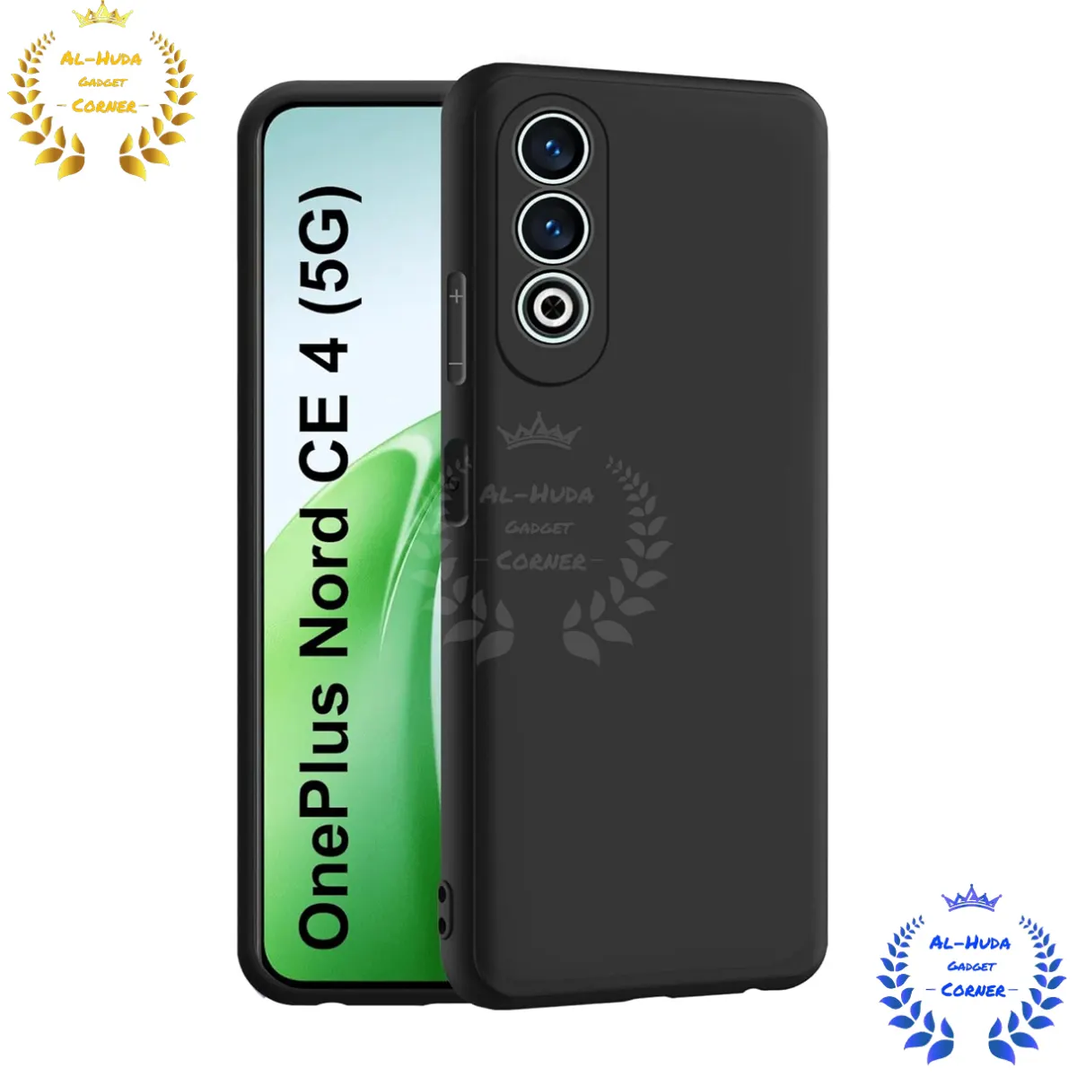 Shockproof & Transparent Crystal Clear Back Cover Case / Matte Protective Lens Flexible Back Cover for Oneplus Nord CE4 5g / Oneplus Nord CE 4 5g / 1+ Nord CE4 5g | Slim Silicone Cover with Soft Lining Shockproof Full Body Bumper Case