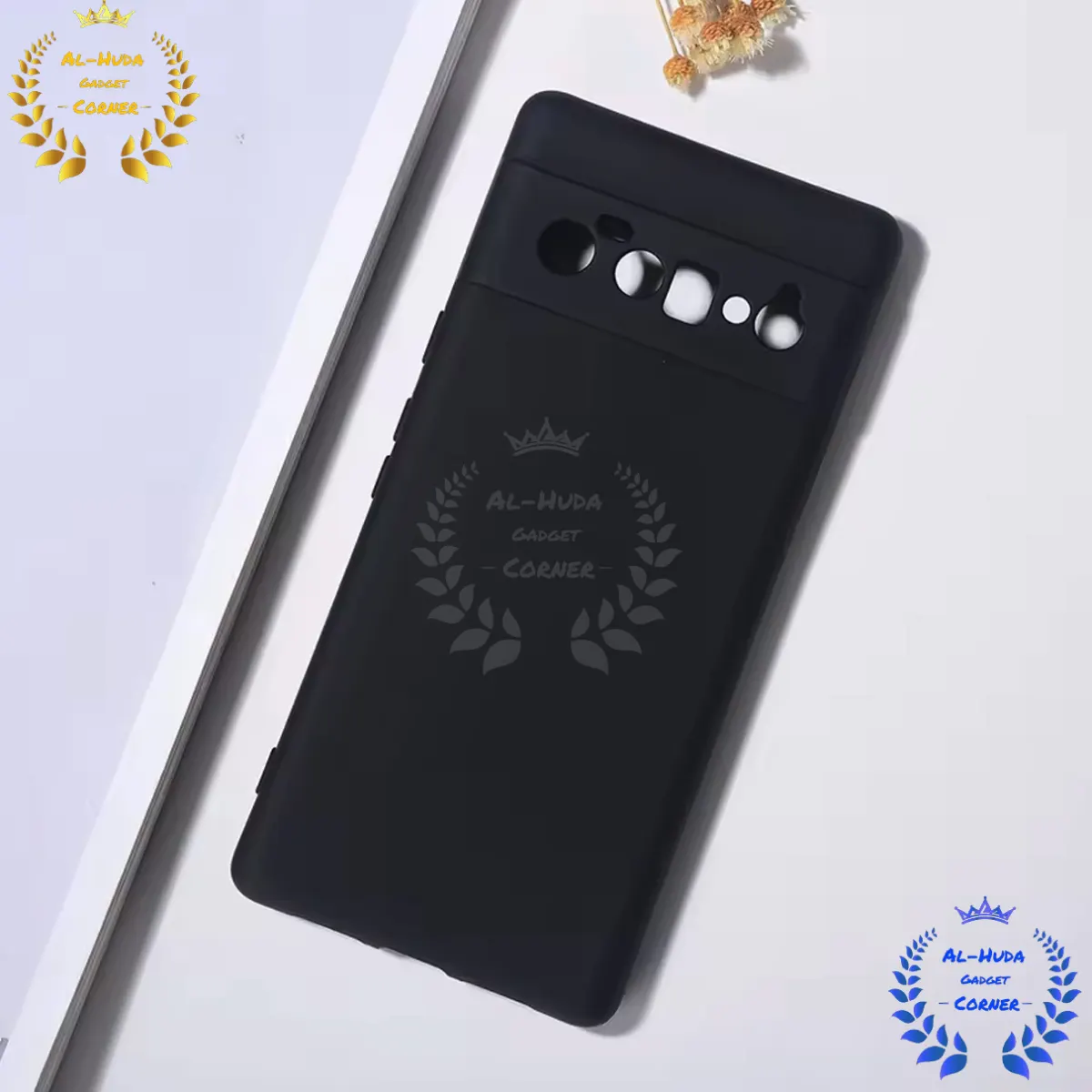 Shockproof & Transparent Crystal Clear Back Cover Case / Matte Protective Lens Flexible Back Cover for Google Pixel 6 Pro | Slim Silicone Cover with Soft Lining Shockproof Full Body Bumper Case