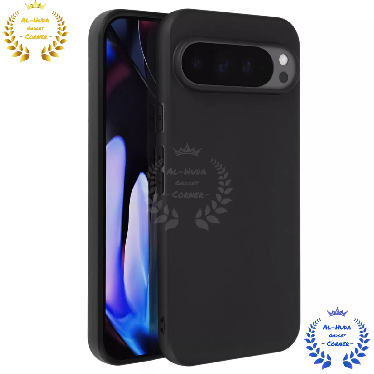 Shockproof & Transparent Crystal Clear Back Cover Case / Matte Protective Lens Flexible Back Cover for Google Pixel 9 / Google Pixel 9 Pro / Google Pixel 9 Pro XL | Slim Silicone Cover with Soft Lining Shockproof Full Body Bumper Case