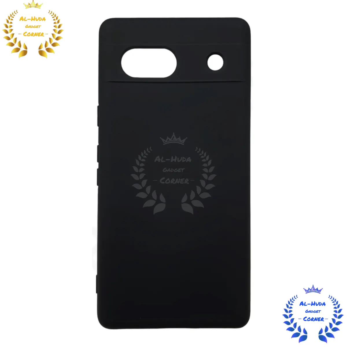 Shockproof & Transparent Crystal Clear Back Cover Case / Matte Protective Lens Flexible Back Cover for Google Pixel 7a 5G | Slim Silicone Cover with Soft Lining Shockproof Full Body Bumper Case