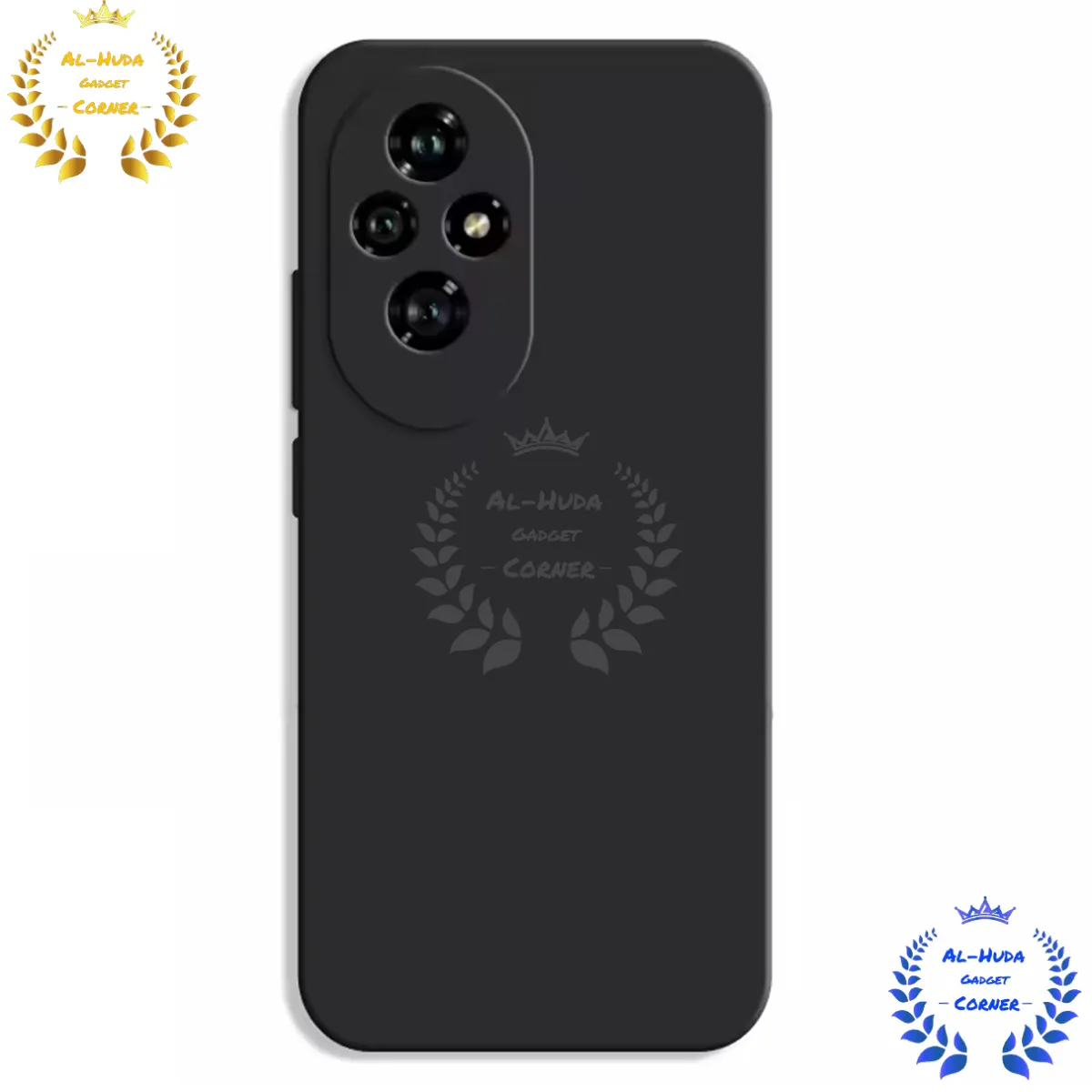 Shockproof & Transparent Crystal Clear Back Cover Case / Matte Protective Lens Flexible Back Cover for Honor 200 Pro 5G | Slim Silicone Cover with Soft Lining Shockproof Full Body Bumper Case