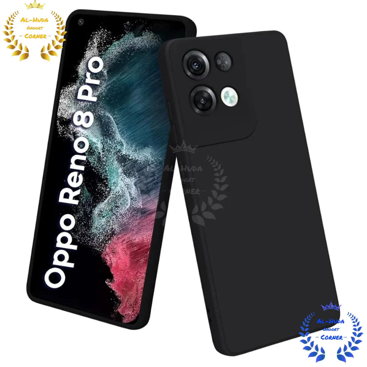 Shockproof & Transparent Crystal Clear Back Cover Case / Matte Protective Lens Flexible Back Cover for Oppo Reno8 Pro 5G | Oppo Reno 8 Pro 5G | Slim Silicone Cover with Soft Lining Shockproof Full Body Bumper Case