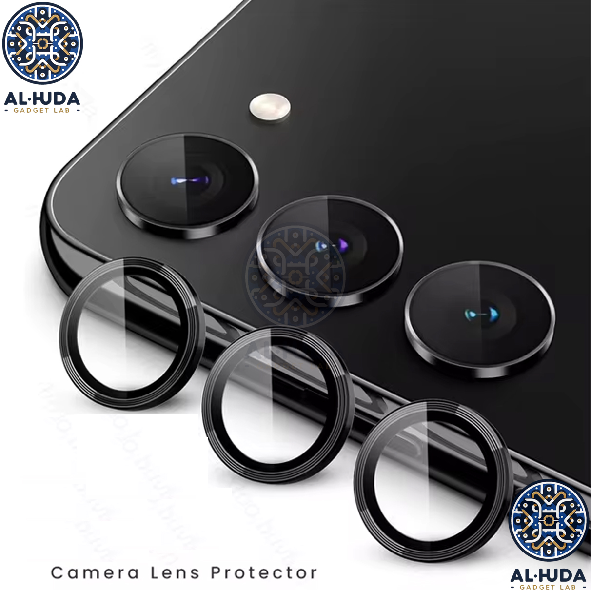 For Samsung Galaxy S24 FE / Samsung Galaxy S23 FE Camera Protector WSKEN Metal Ring Tempered Glass Camera Lens Protector Silicone Phone Cases Price in Bangladesh - Mobile.com.bd