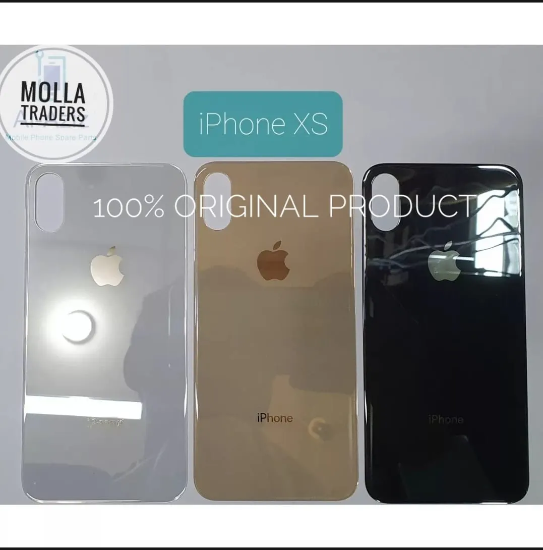 For Apple iPhone XS  Phone Battery Back Cover Backshell Glass Battery Rear Case Phone Battery Back Cover Backshell Glass Battery Rear Case