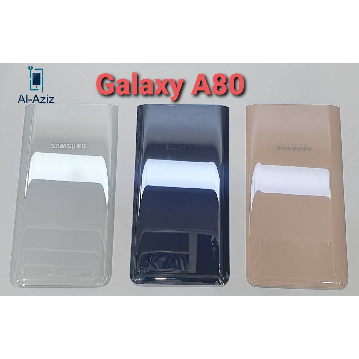 Samsung Galaxy A80 Origenal Back Glass Body Back Cover Replacement Silicone Phone Cases Price in Bangladesh - Mobile.com.bd