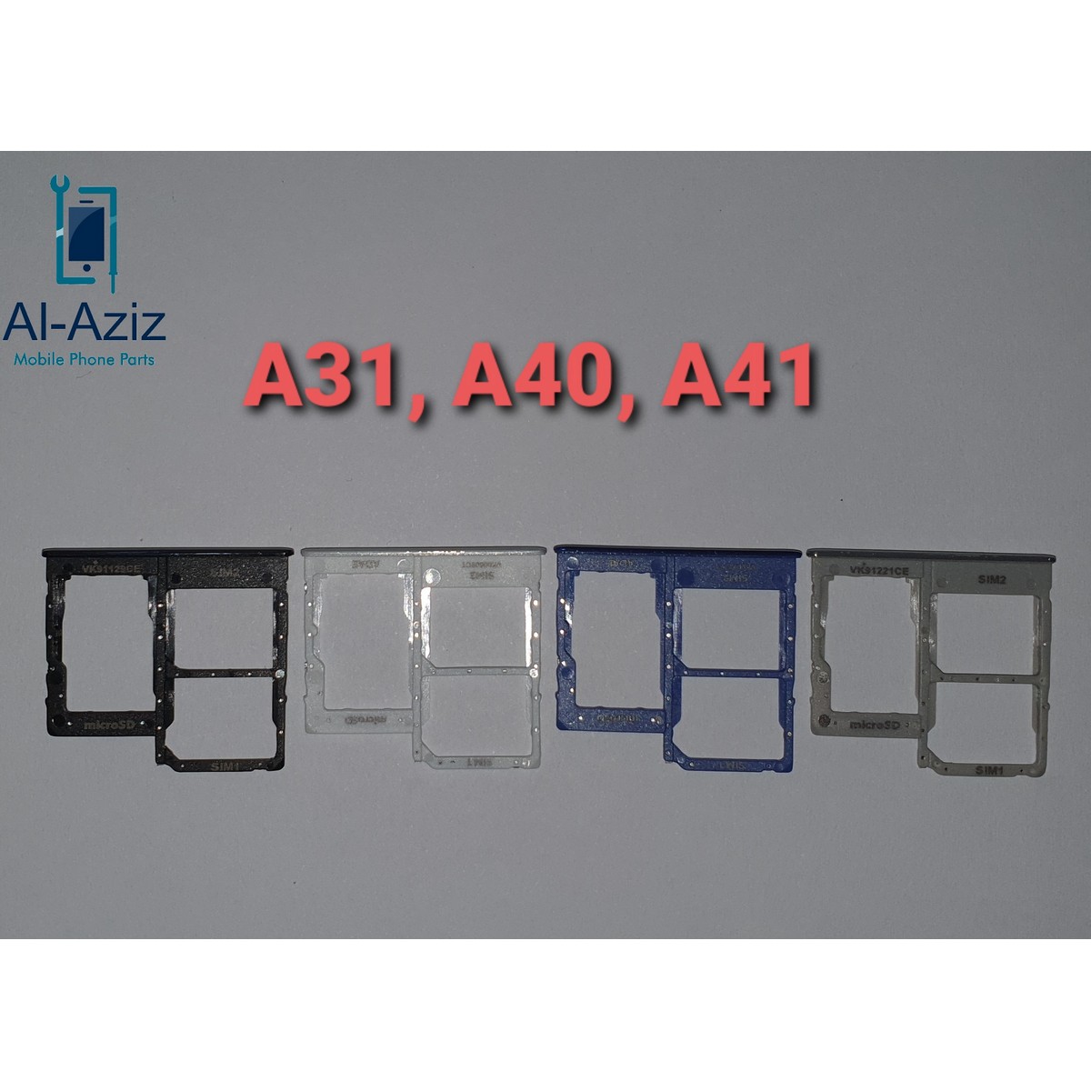 Samsung Galaxy A31 / A40 / A41 Sim Tray Origenal Dual Sim Door Memory Card Slot Replacement Silicone Phone Cases Price in Bangladesh - Mobile.com.bd
