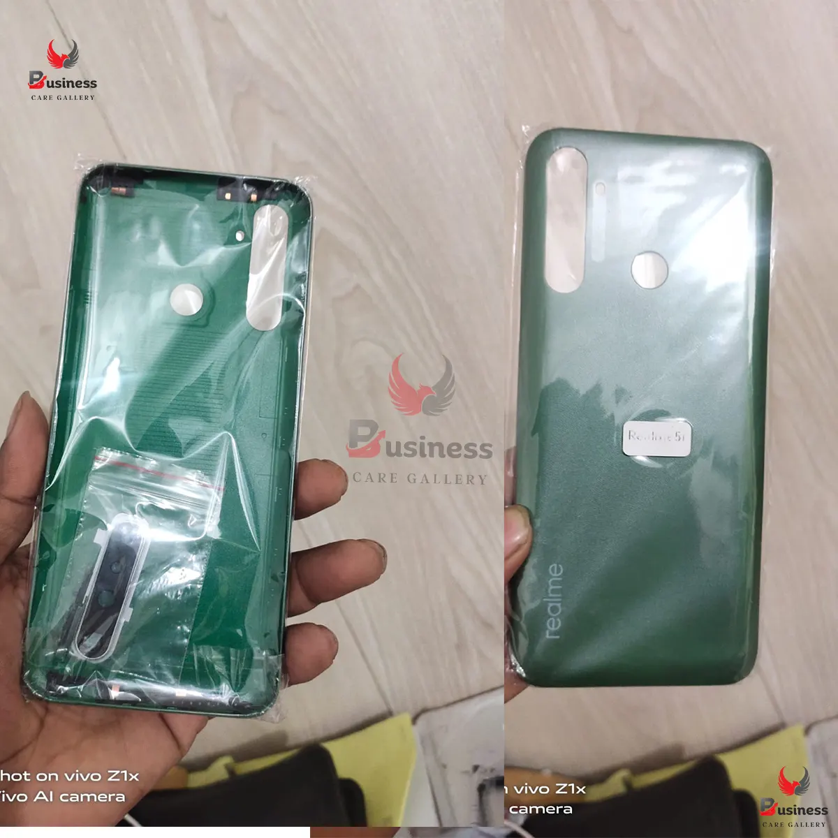 Original Backshell for Realme 5i Replacement Back Battery Cover For Realme 5i Back Rear Glass Case - Camera - Phone Back Cover