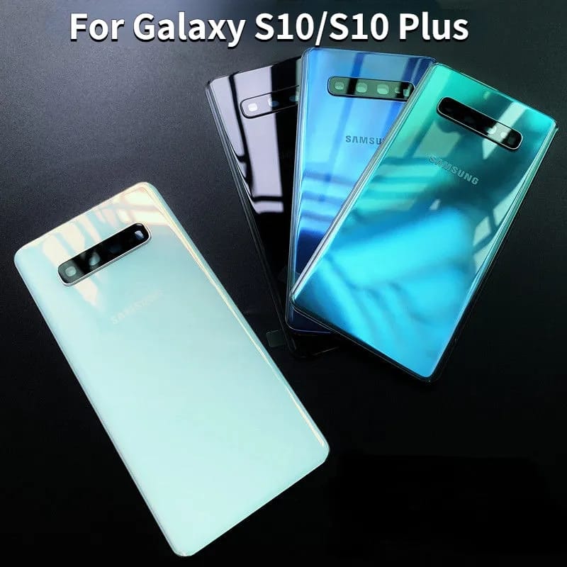 Original Back Panel Cover+battery Back Cover+Camera frame Samsung Galaxy S10 Plus Silicone Phone Cases Price in Bangladesh - Mobile.com.bd