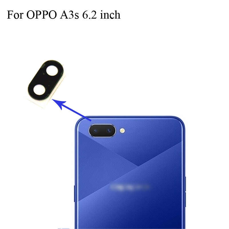 For Oppo A3s main camera glass Rear Facing Camera Glass Lens Replacement Silicone Phone Cases Price in Bangladesh - Mobile.com.bd