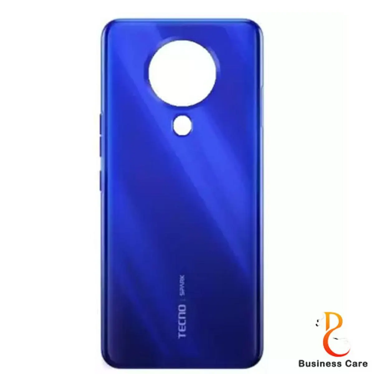 টেকনো স্পার্ক 6 এর জন্য ব্যাক প্যানেল কভার-কালো-বেগুনি-কমলা-সাদা-নীল-সবুজ