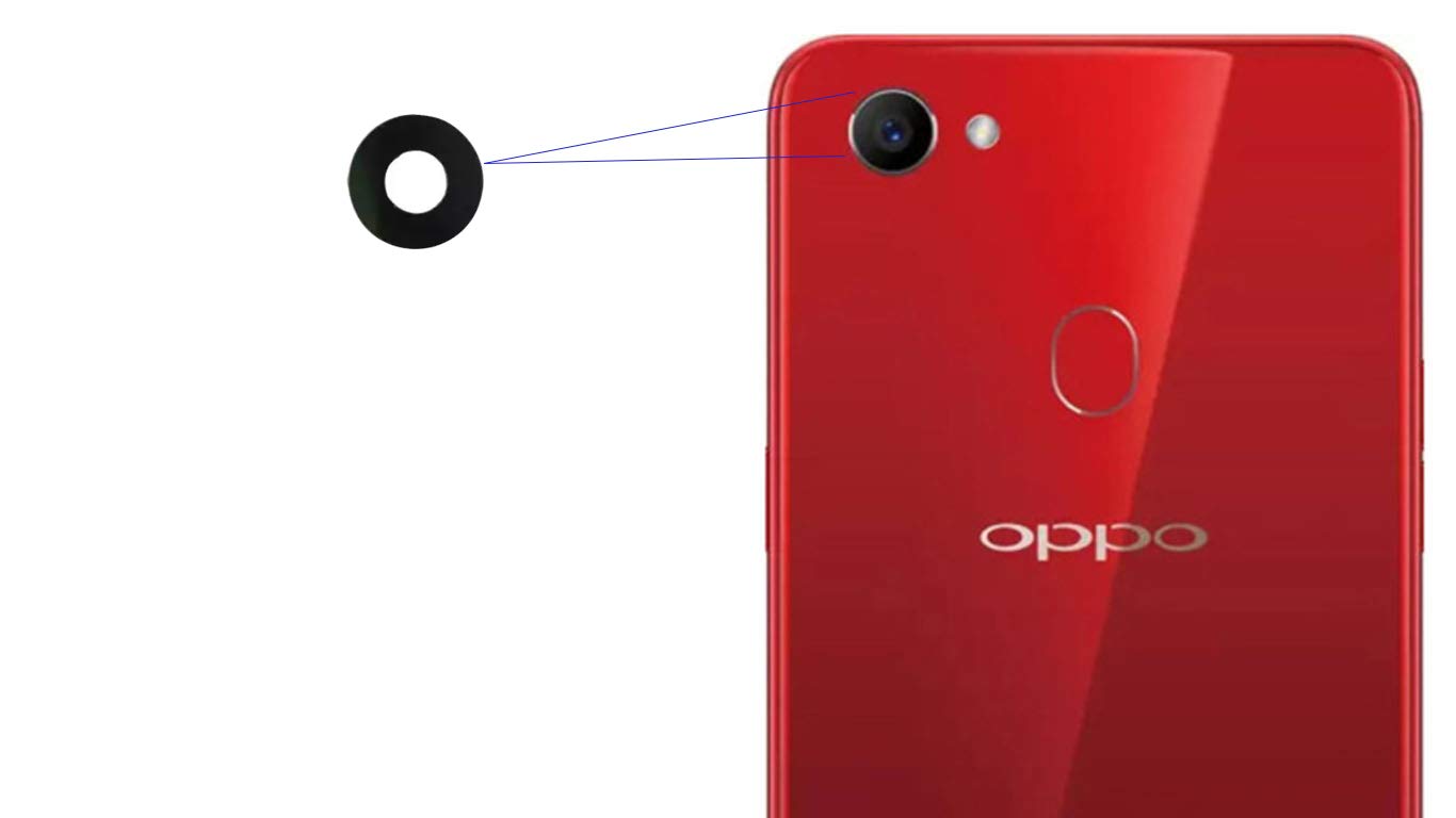 For Oppo F7 camera main glass lens Rear Facing Camera Glass Lens Replacement Silicone Phone Cases Price in Bangladesh - Mobile.com.bd