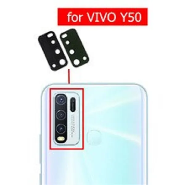For vivo Y50 camerar main glass lens Rear Facing Camera Glass Lens Replacement