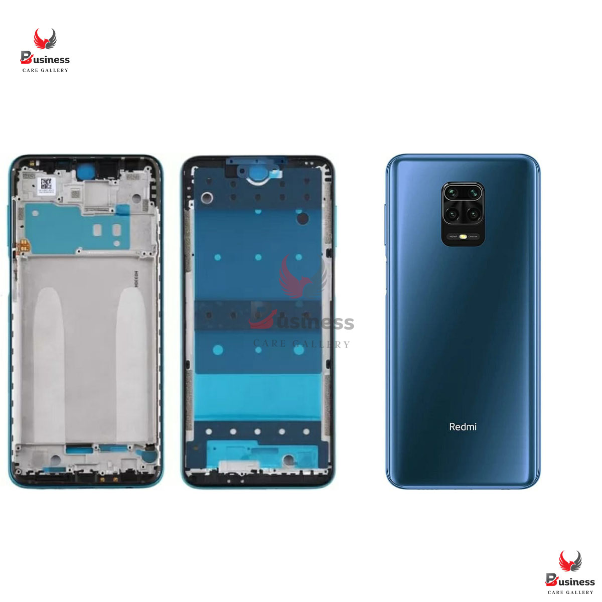 Original Full Body Housing for Xiaomi Redmi Note 9s/Xiaomi Redmi Note 9 Pro/Xiaomi Redmi Note 9 Pro Max Silicone Phone Cases Price in Bangladesh - Mobile.com.bd