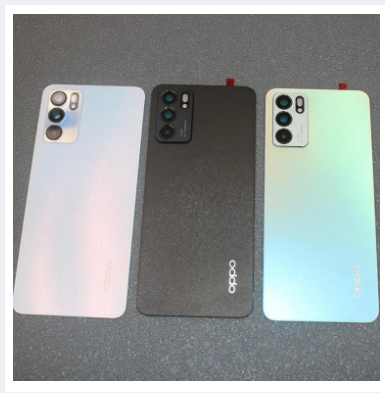 OPPO Reno 6 5G Back Battery Cover Rear Door Housing Case with Camera lens Replacement Parts Silicone Phone Cases Price in Bangladesh - Mobile.com.bd