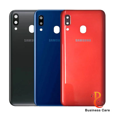 Samsung galaxy m20 এর জন্য ব্যাক প্যানেল কভার-কালো-নীল-লাল Silicone Phone Cases Price in Bangladesh - Mobile.com.bd