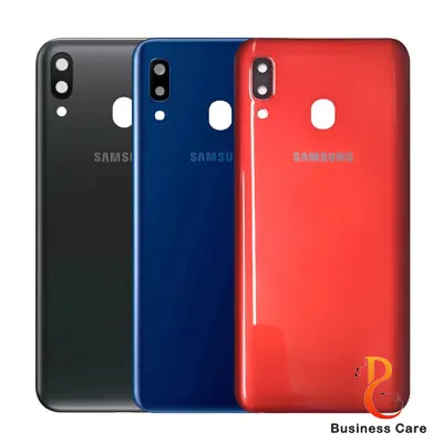 Samsung galaxy m20 এর জন্য ব্যাক প্যানেল কভার-কালো-নীল-লাল