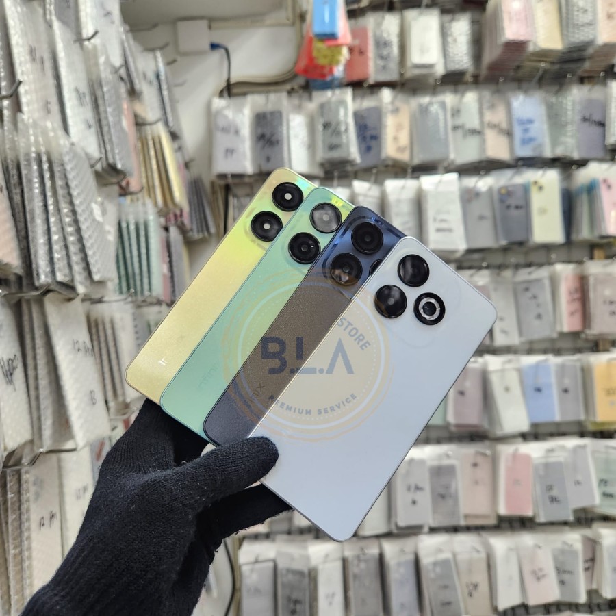 Original HOUSING BACK CASING KESING BACKDOOR + BEZEL For INFINIX SMART 8 X6525 Silicone Phone Cases Price in Bangladesh - Mobile.com.bd