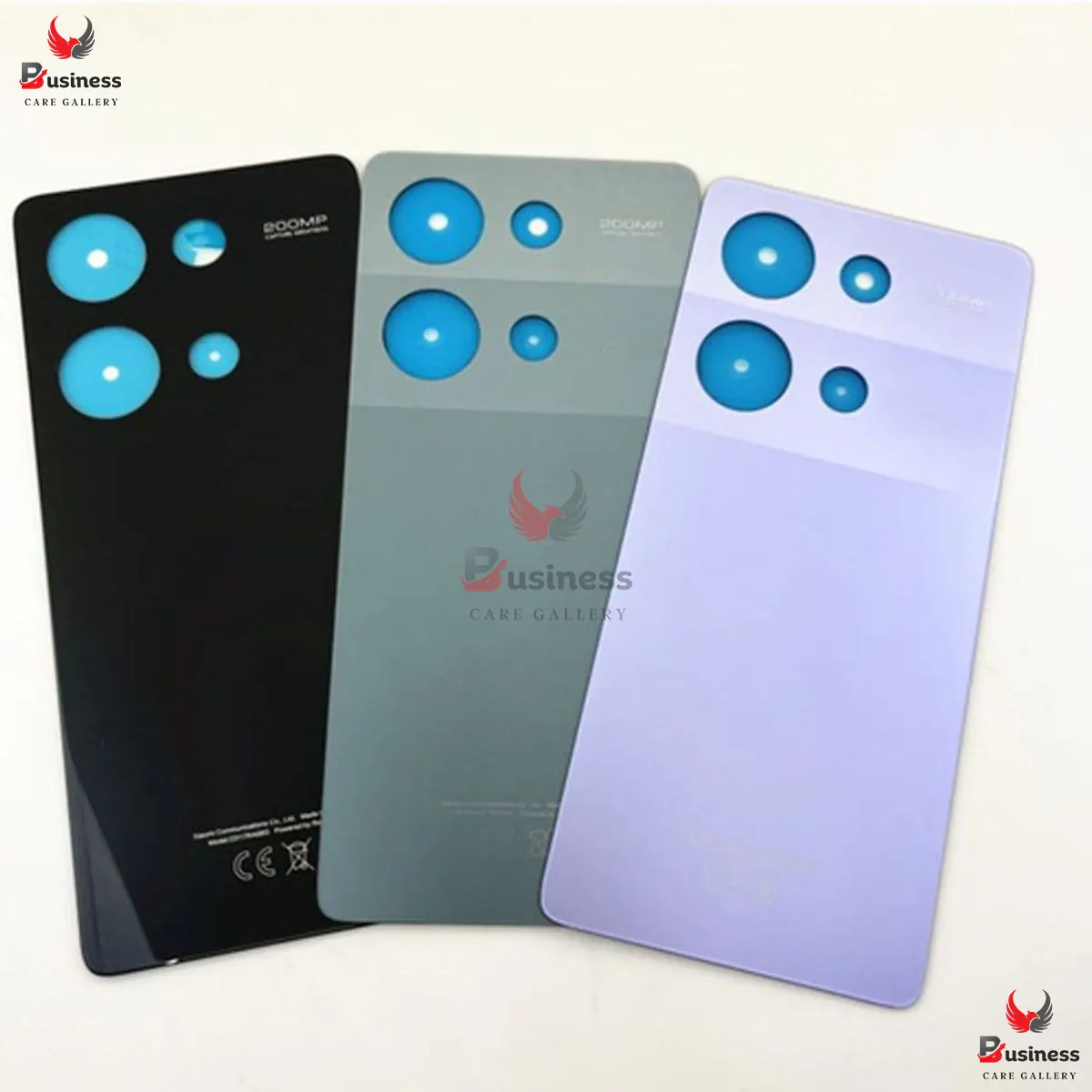 Original Back Panel Replacement for Redmi Note 13 Pro 4G - Back Housing Glass Cover Case