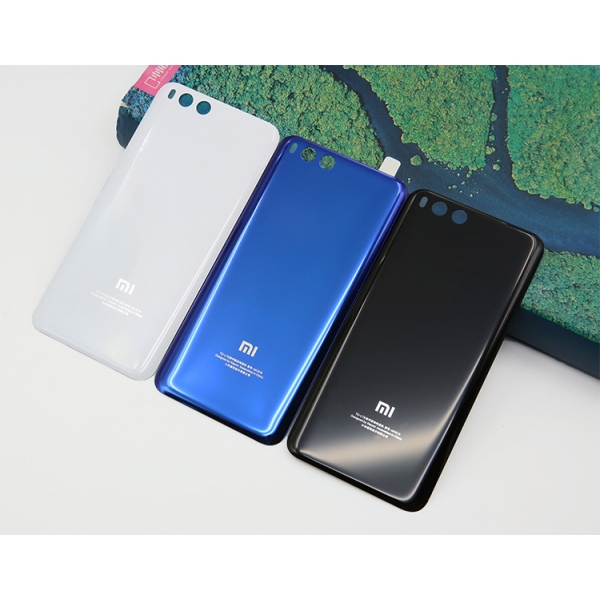 Backsheel for Mi 6 Replacement Back Battery Cover For Xiaomi Mi 6 Back Rear Glass Case Silicone Phone Cases Price in Bangladesh - Mobile.com.bd