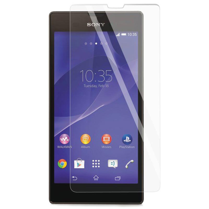 For Sony Xperia T3....3mm screen protector 9H Hard 2.5D Arc Edge Round Border Screen Protector with Clean Tools Silicone Phone Cases Price in Bangladesh - Mobile.com.bd