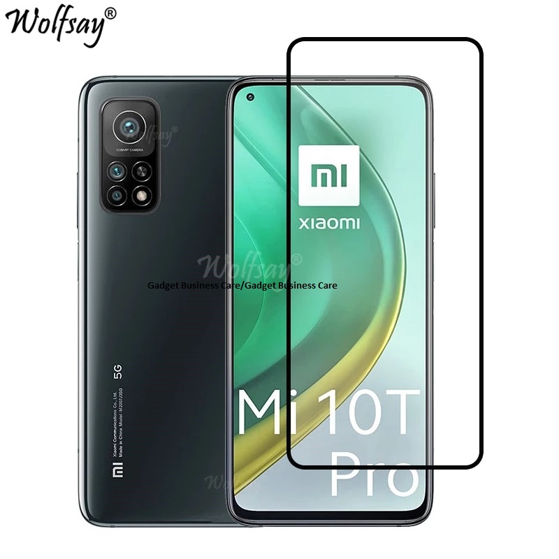 Rinbo glass Premium Quality Curve Glass Screen protector For Xiaomi Mi 10T 5G Silicone Phone Cases Price in Bangladesh - Mobile.com.bd